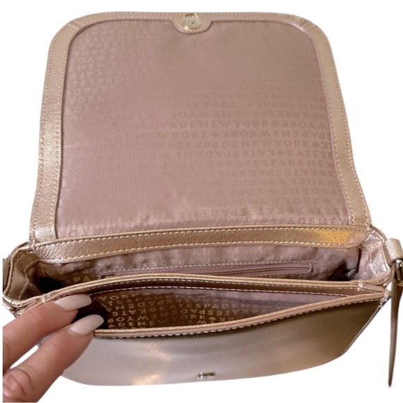 KATE SPADE CARSEN ROSE GOLD CROSSBODY - Picture 4 of 11